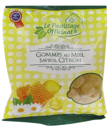 Estipharm Le Pastillage Officinal Gommes au Miel Saveur Citron 100 g