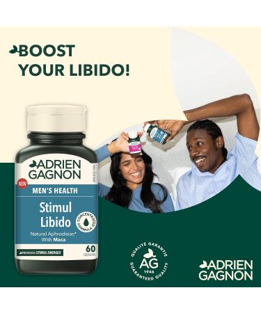 Adrien Gagnon - Stimul Libido - 60 Capsules - Buy Online on GoSupps.com