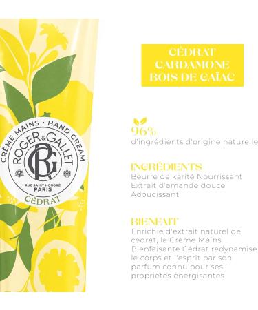 Roger and Gallet C drat Hand Cream 30ml - Buy Online on GoSupps.com