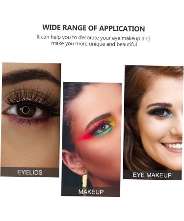  Didiseaon Didiseaon 120 Pairs of Eyeliner Stickers Double Eyelid Stickers Stich Strips Double Eyelid Stickers Eye Shadow Stickers Glitter Eyelid Stickers - Buy Online on GoSupps.com