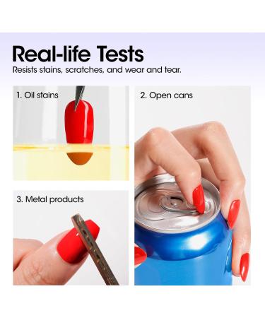 Gellen 2pcs 18ml No Wipe Gel Top Coat High Gloss Shiny Long Lasting Top Coat Gel Polish Professional Soak Off Clear UV Nail Lamp Gel Nail Polish Gel Nail Art for Home Salon Use 2pcs Top Coat - Buy Online on GoSupps.com