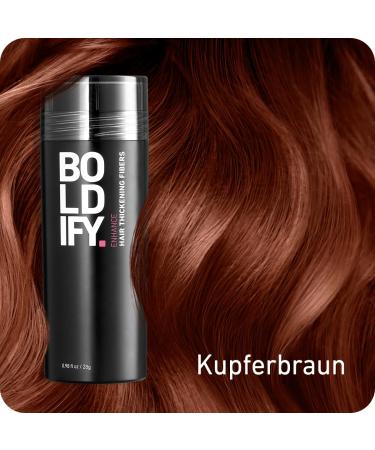 Boldify Scatter Hair Powder - Chestnut Brown - Instant Coverage for Thinning Hair - 28g - Invisible & Natural Solution for Men & Women - Buy Online on GoSupps.com