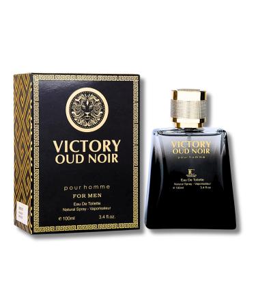 VICTORY OUD NOIR POUR HOMME EAU DE PARFUM 3.4 FL. Oz. Oriental Woody fragrance for men.
