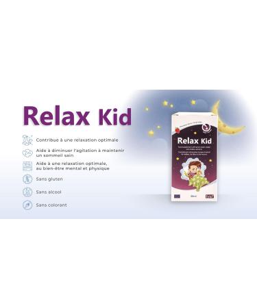 Relax Kid 100% Natural Soothes the Agitation and Promotes Repairing Sleep for Children For Peaceful Nights Quick Action Strawberry Flavor 30 ml Bottle Drops - Buy Online on GoSupps.com
