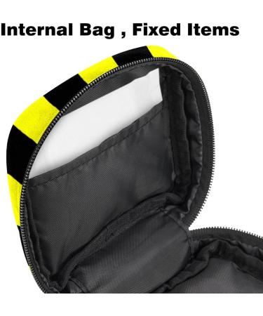 Buy Stylish Storage Bags for Women - Portable Menstrual Pad Holders Tampons & More - Multicolored Tapes & Stripes - Buy Online on GoSupps.com