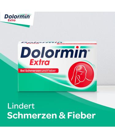 Dolormin Extra - Fast Relief for Head Tooth & Menstrual Pain with Ibuprofen Lysine - 30 Pieces (1 Pack) | Buy Now for Global Shipping - Buy Online on GoSupps.com