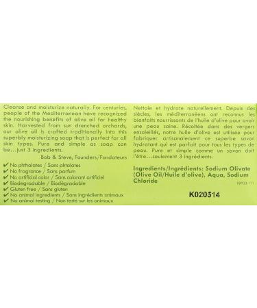 Kiss My Face Pure Olive Oil Bar Soap 8 oz - Natural Moisturizing Soap for All Skin Types - Buy Online on GoSupps.com
