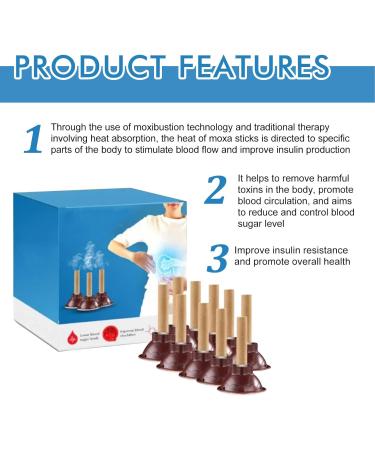 Pure Moxa Cone - 10pcs Self-Adhesive Moxibustion Sticks for Blood Sugar Control & Fatigue Relief - Health Care | International Shipping - Buy Online on GoSupps.com