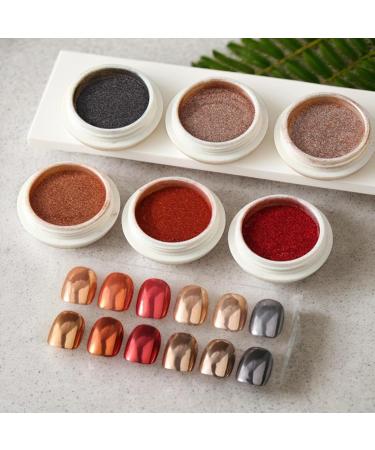 Kit de poudre ongles chrom poudre de ongles chrom e Paillettes Femmes Fingernail Pigment Nail Pigment Powder Shimmer pour petite amie femme amie s ur fille 03 C - Buy Online on GoSupps.com