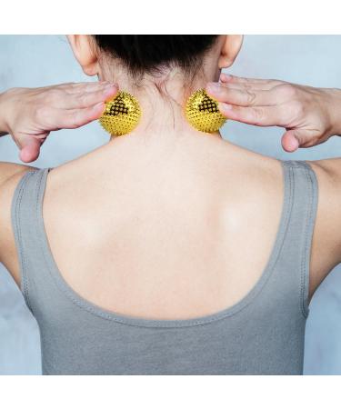 Fizdoqg 7-Piece Magnetic Massage Ball Set - Acupressure Hedgehog Balls for Stress Relief & Relaxation - Buy Online on GoSupps.com