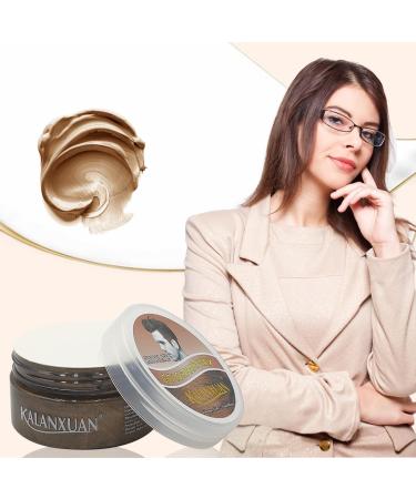 KOWLOON Hair Color Wax Natural Hair Wax Instant Hairstyle Cream 3.52 oz Hair Pomades Hairstyle Wax Party Cosplay Halloween DIY Hair Color for Men and Women