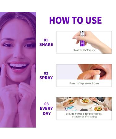 Natural Propolis Breath Spray - Instant Freshness in a Portable 0.27 fl oz - Perfect for Home & Travel - Buy Online on GoSupps.com