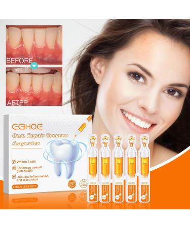 Ampulls Tooth Serum & Gum Repair Essence - Whitening & Repair Cure Ampoules | Shop Internationally - Buy Online on GoSupps.com