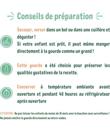 GOOD TASTE - Vegetable Brewed Coconut Milk - Baby Dessert - From 6 Months - Mango Banana Passion - Lactose Free or Cow Milk Protein - No Added Sugars - Portable Format - 10x85g - Buy Online on GoSupps.com