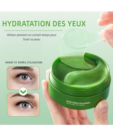 Patch Yeux Anti Cernes Masque Yeux Collagene et Acide Hyaluronique Patch Yeux Aloe Vera pour R duire Les Cernes Contre Rides et Ridules R duire Les Poches 60 Pcs - Buy Online on GoSupps.com