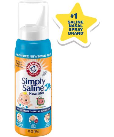 Simply Saline Nasal Mist Baby 1.5 oz - Gentle Relief for Congestion - Buy Online on GoSupps.com