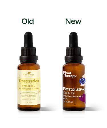 Buy Plant Therapy Restorative Facial Oil 1 oz - Rosehip & Arnica | Natural Ingredients for Skin Protection & Nourishment | Antioxidants & Fatty Acids - Buy Online on GoSupps.com