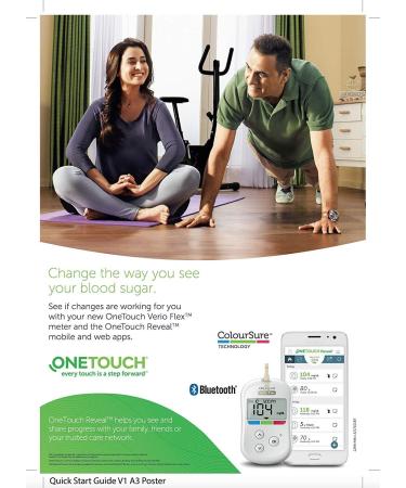 One Touch Verio Flex Kit - Easy Glucose Monitoring System for Diabetics - Buy Online on GoSupps.com