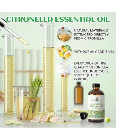EVOKE OCCU Citronella Essential Oil and Geranium Essential Oil - 4 Fl Oz - Buy Online on GoSupps.com