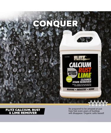 Flitz CR 01610 Instant Calcium Lime Rust Remover 1 Gallon - Refill Bottle - Buy Online on GoSupps.com