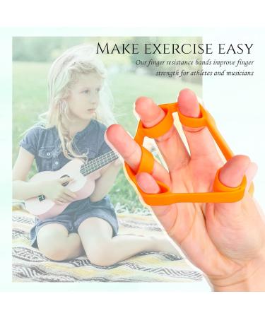 Estune 27 Pack Finger Strengthener Set - Hand Exercisers for Grip Strength, Tennis Elbow Rehab, Climbing - 9 Colors Finger Exerciser for Wrist Pain Relief - Buy Online on GoSupps.com