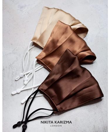 KARIZMA Beverly Hills Silk Face Mask Collection: Designer Mulberry Silk Masks for Women - Skin Tones - Buy Online on GoSupps.com