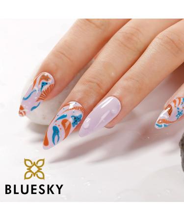 Bluesky Gel Nail Polish SS2001 Lilac Purple - Spring 2020 Collection | Long Lasting & Chip Resistant 10 ml | UV LED Lamp Required - Buy Online on GoSupps.com