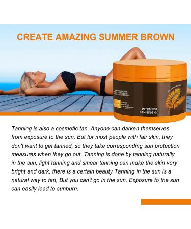 Tanning Accelerator 150ml Tanning Accelerator Sun Gel Moisturizing Waterproof Bronze Body Lotion For Daily Use Face Adults - Buy Online on GoSupps.com