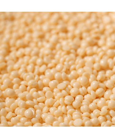 Sensitive Skin Hard Wax Beads for Facial Hair Removal - Gentle Formula for Upper Lips, Sideburns, and Neck - 1lb Refill Pearl Beans - White Bare Faced by Kol - Buy Online on GoSupps.com