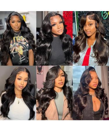 13X4 Frontal Hd Lace Frontal Closure Human Hair Body Wave Only Ear To Ear Closure Free Part Pre Plucked With Baby Hair 150% Density 12A Virgin Natural Black (20Inch 13X4 Body Wave Frontal) 20 inch 13X4BW-Natural Color - Buy Online on GoSupps.com