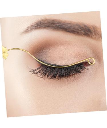 Amosfun 4pcs Eyelash Try-on Strip Gold Mascara False Eyelashes Applicator Tool Eyelash Holder Photo Frame 3d - Buy Online on GoSupps.com