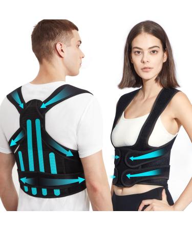 KD Back Brace Posture Corrector - Full Support for Men & Women | Relieve Back Pain & Improve Posture (X-Large - Buy Online on GoSupps.com