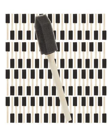 120 Pack Foam Brush Sponge Paint Brush for Acrylic Painting, Arts and Crafts Supplies (1 Inch)