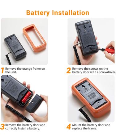 Dr.meter LX1330B Digital Illuminance Light Meter - 0-200,000 Lux Measurement Range - Buy Online on GoSupps.com
