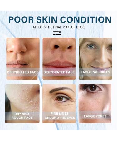 Hyaluronic Acid Plus Vitamin C Serum For Face Nicotinamide & Vitamin E Contained Face Serum For Women Hydrating & Anti Aging Serum Skincare For Facial Moisturiser Dull & Dry Skin - Buy Online on GoSupps.com