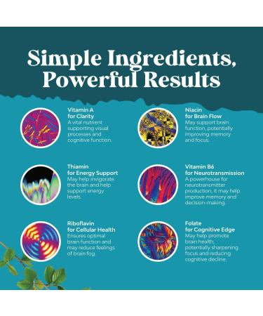 Natural Mind and Memory Supplement for Increased Mental Performance and Clarity Supports Brain Function Made with Pure Green Tea Extract DMAE Bitartrate and Vitamins 60 Capsules - 2 Pack - Buy Online on GoSupps.com