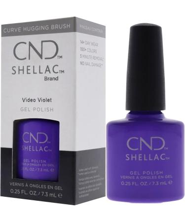 CND Shellac - Video Violet 7.3ml/0.25 fl oz - Buy Online on GoSupps.com