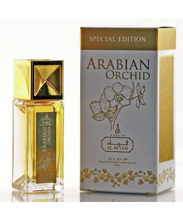 Maison d'Orient ARABIAN ORCHID by ALRIYAD 20ML Oriental Fruity Perfume Oil Roll-On - Mystical Elegance and Warmth for Her. Mini Perfumes For Women Purse Essentials