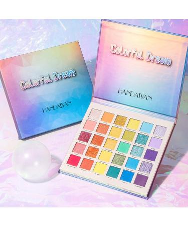 30 Colors Eyeshadow Makeup Palette High Pigmented Shimmer Matte Smooth Blendable Long Lasting Eyes Shadow Make Up Pallet Set Shzons - Buy Online on GoSupps.com