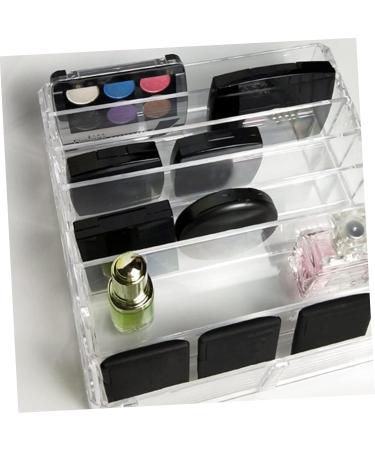 Didiseaon 2 Sets Divider Storage Box Eyeshadow Acrylic Cosmetic Organizer Home Cosmetic Holder Storage Rack - Buy Online on GoSupps.com