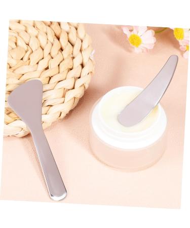 2-Piece Stainless Steel Spatula Set for Cosmetics - Ideal for Eye Cream Face Masks & Lotions - Buy Online on GoSupps.com
