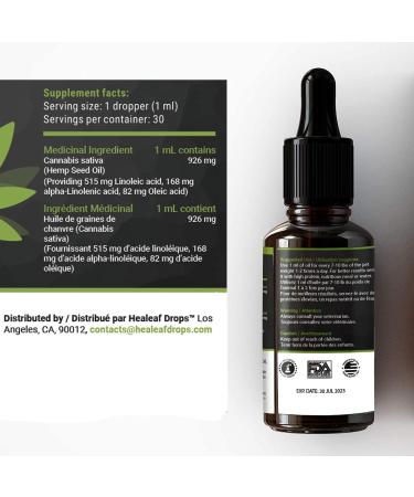Natural Calm 7000 Formula - Certified Organic Omega 3 6 9 Hemp Oil CO2 Extract - Hip & Joint Supplement for Arthritis Pain Relief Anxiety & Stress Relief | Omega 3 Supplements for Dogs & Cats | 30ML 1 - Buy Online on GoSupps.com