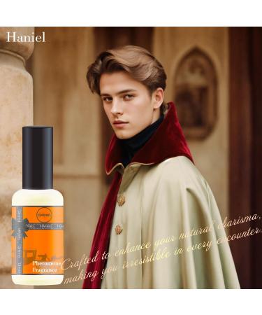 Haniel Men's Cologne: Spicy Wooded Sophistication - Orange Grapefruit Pepper Geranium Patchouli Cedar Vetiver Tranquil Balm - Long-Lasting Refreshing and Alluring Cologne for Men - Buy Online on GoSupps.com