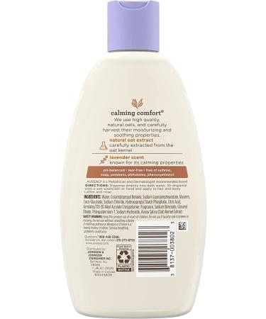 Aveeno Baby Calming Comfort Bath Lavender & Vanilla 8 fl oz (236 ml) - Buy Online on GoSupps.com