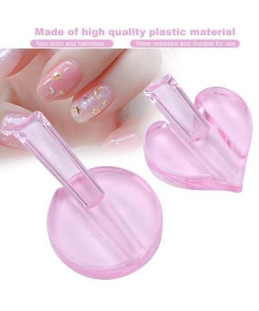 Professional Nail Art Metal Disc Set - 2 Pieces Curved Frame Tools for Perfect Nail Shaping - Buy Online on GoSupps.com