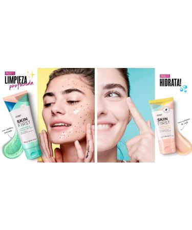 Cyzone Skin First Set - Gel Facial Cleanser & Moisturizer for Refreshing & Energizing Skin | International Shipping Available - Buy Online on GoSupps.com