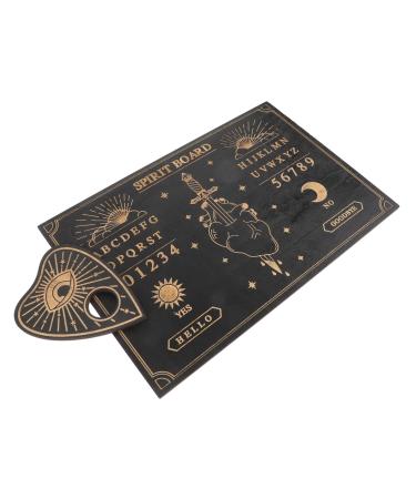 Abaodam altar delivers decorations wicca accessories wicca-altart panel witch altar panel pendulum dingy tablet panel pendulent panel for fortune telling ornaments energy panel craft trailer 30x20cm black