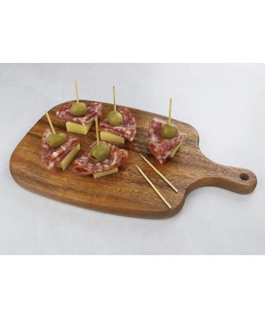 Decorative Glass Toothpick Holder with 200 Bamboo Toothpicks - Elegant and Functional Kitchen Accessory for International Shipping - Buy Online on GoSupps.com