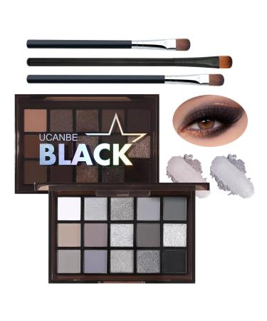 15 Colors Eyeshadow Palette Matte Nude Eye Makeup Palette Ultra-Blendable Long Lasting High Pigmented Waterproof Nudes Neutral Smooth Eye Shadow Palette for Women Natural Charming Looking