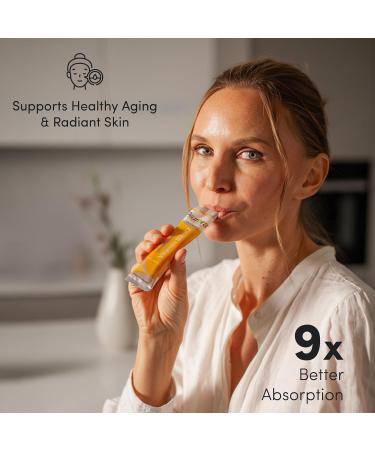 Aurora Nutrascience Liposomal NAD+ Liquid Supplement with Resveratrol 1 Fl Oz (Pack of 10) - Buy Online on GoSupps.com